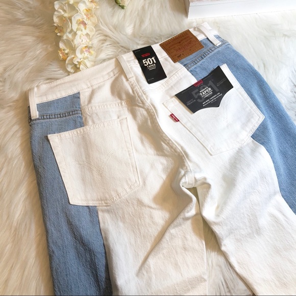 👖 Levi’s 501 Button Fly, Two Colors, Tapered & Cropped Jeans 👖 - Picture 6 of 9